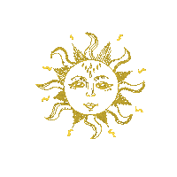 crafeast sun magic witch witchcraft Sticker