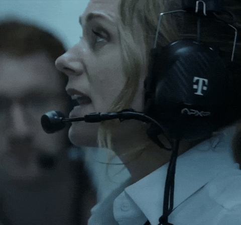 Whispering Kerry Condon GIF