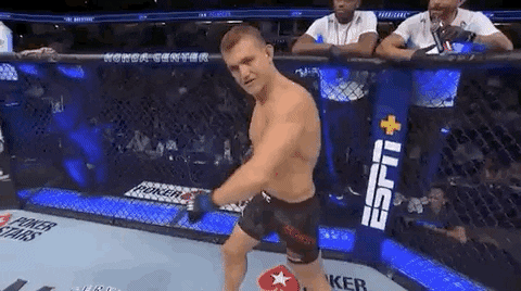 Sport Pacing GIF by UFC