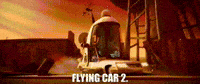 Cloudy With A Chance Of Meatballs Car GIF