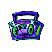 Block Party Dj Sticker by AEG Presents
