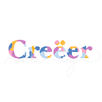 Typography Brand Sticker by Gestrikt door Claudia