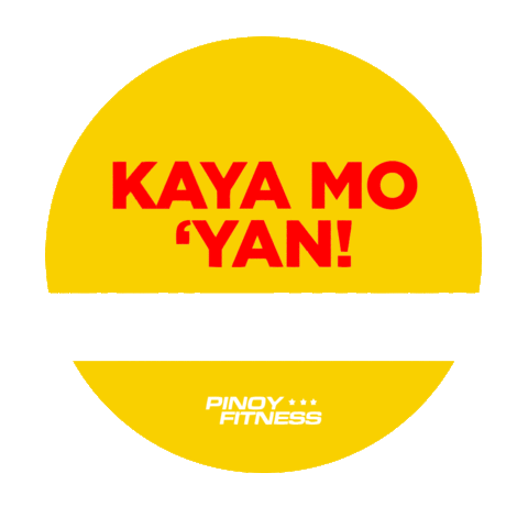 Kaya Running Sticker by Pinoy Fitness