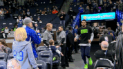 high five minnesota timberwolves GIF by NBA