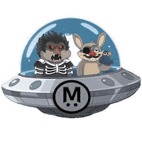 Happy Area 51 Sticker
