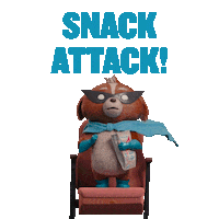 Eat Pop Corn Sticker by IF Movie