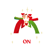 Christmas Stars Sticker by Kraš