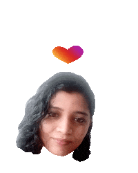 Bhagyashreet Sticker by BORN ON INSTAGRAM