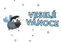 Veselevanoce Sticker by Dvě Mouchy