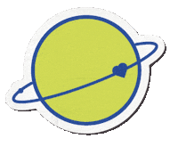 OnedayBegin love heart pink sticker Sticker