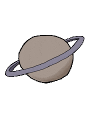 Saturn Sticker