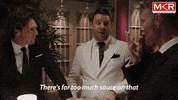 too much sauce GIF by My Kitchen Rules