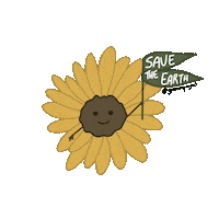 girasolproject sunflower save the earth girasol girasolproject Sticker