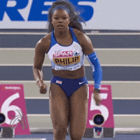 Asha Philip Sport GIF by European Athletics