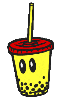 Milk Tea Sticker by Arteco