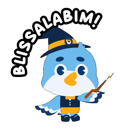 Owl Bliss Sticker by Accurate Indonesia