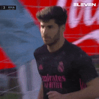 Happy Real Madrid GIF by ElevenSportsBE