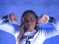 Ncaa Volleyball Sport GIF by BYU Cougars