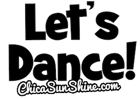 Lets Dance Dancing Sticker by ChicaSunshineShop