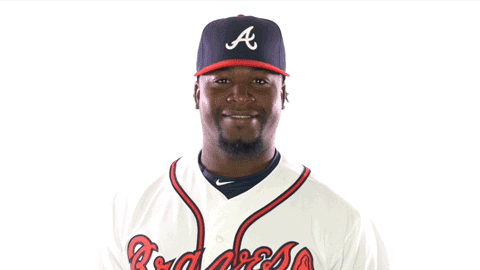 Atlanta Braves Smile GIF by MLB