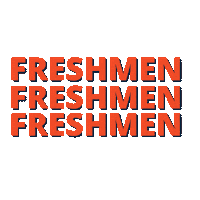 Freshman Sticker by Mater Bay
