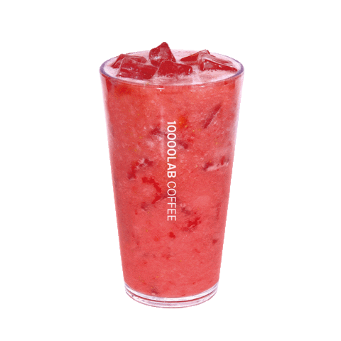 Strawberry 딸기 Sticker by 10000lab