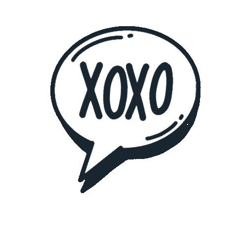 Xoxo Sticker by eerseart