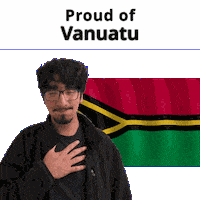 Vu Vanuatu Sticker