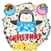 Excited Santa Claus Sticker by Pudgy Penguins