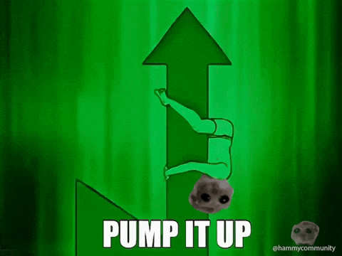 Pump It Candle GIF by Sad Hamster