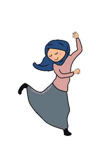 Party Hijab Sticker