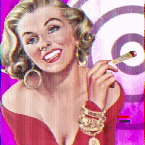 Glitch Smoking GIF by Bubble Punk