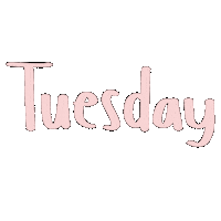 ajenglarast pink day tuesday tue Sticker