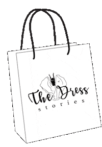 thedressstories dress shopping bag dress stories Sticker