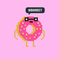 bandits pixel pixel art simpsons donut GIF
