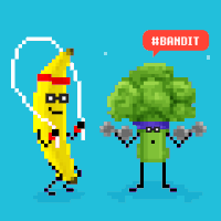 bandits pixel pixelart 8-bit bandit GIF