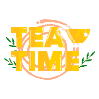 Teatime Tealovers Sticker by Oxford Online