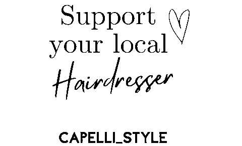 Capellistyle giphyupload hairstyle hairdresser capelli Sticker