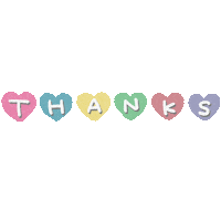 Heart Thanks Sticker