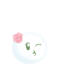 EVERSOFTMY rose avocado mochi aloevera Sticker