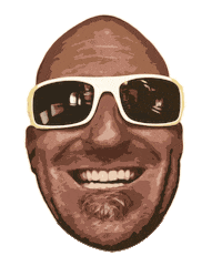 happy big mouth Sticker by JUCKER HAWAI'I