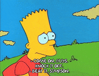 Season 1 Dolph Starbeam GIF by The Simpsons