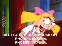 hey arnold nicksplat GIF