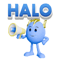 Halo Pengumuman Sticker by CBN Fiber