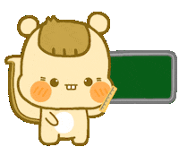 New Post Squirrel Sticker