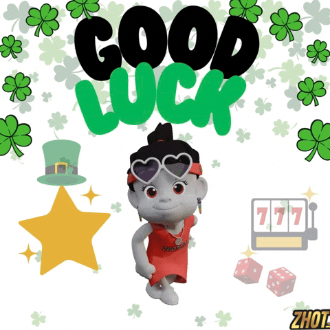 Boa Sorte Good Luck GIF by Zhotcita
