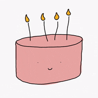 happy birthday GIF by stickfiguregirl