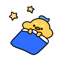 Night Sleep Sticker by sso_want