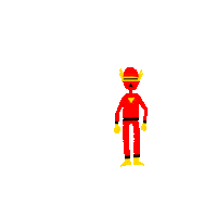 Jump Spin Sticker