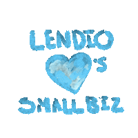 Lendio small business shop small support local loans Sticker